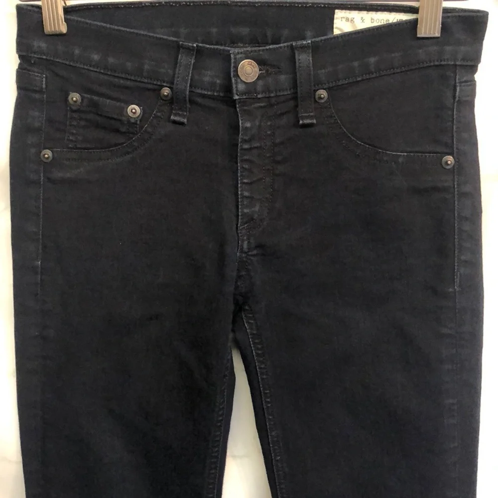 Rag & Bone Legging Jeans in Midnight Size 25
